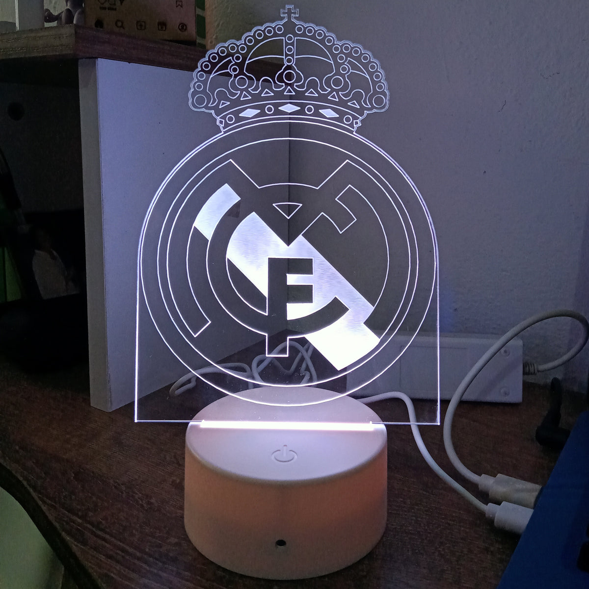 Lámpara Escudo de Fútbol