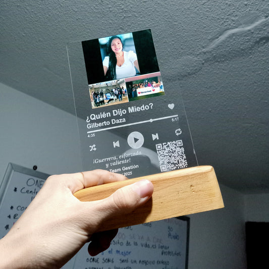 Mini Placa QR