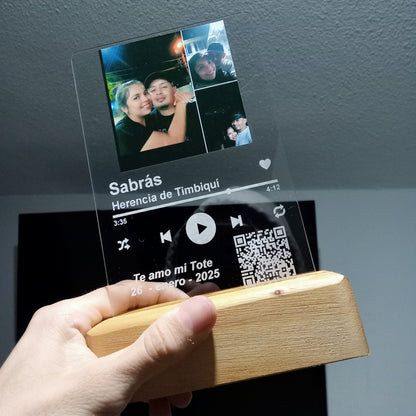 Mini Placa QR