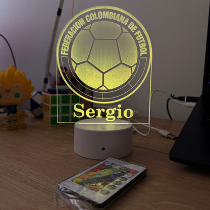 Lámpara Escudo de Fútbol