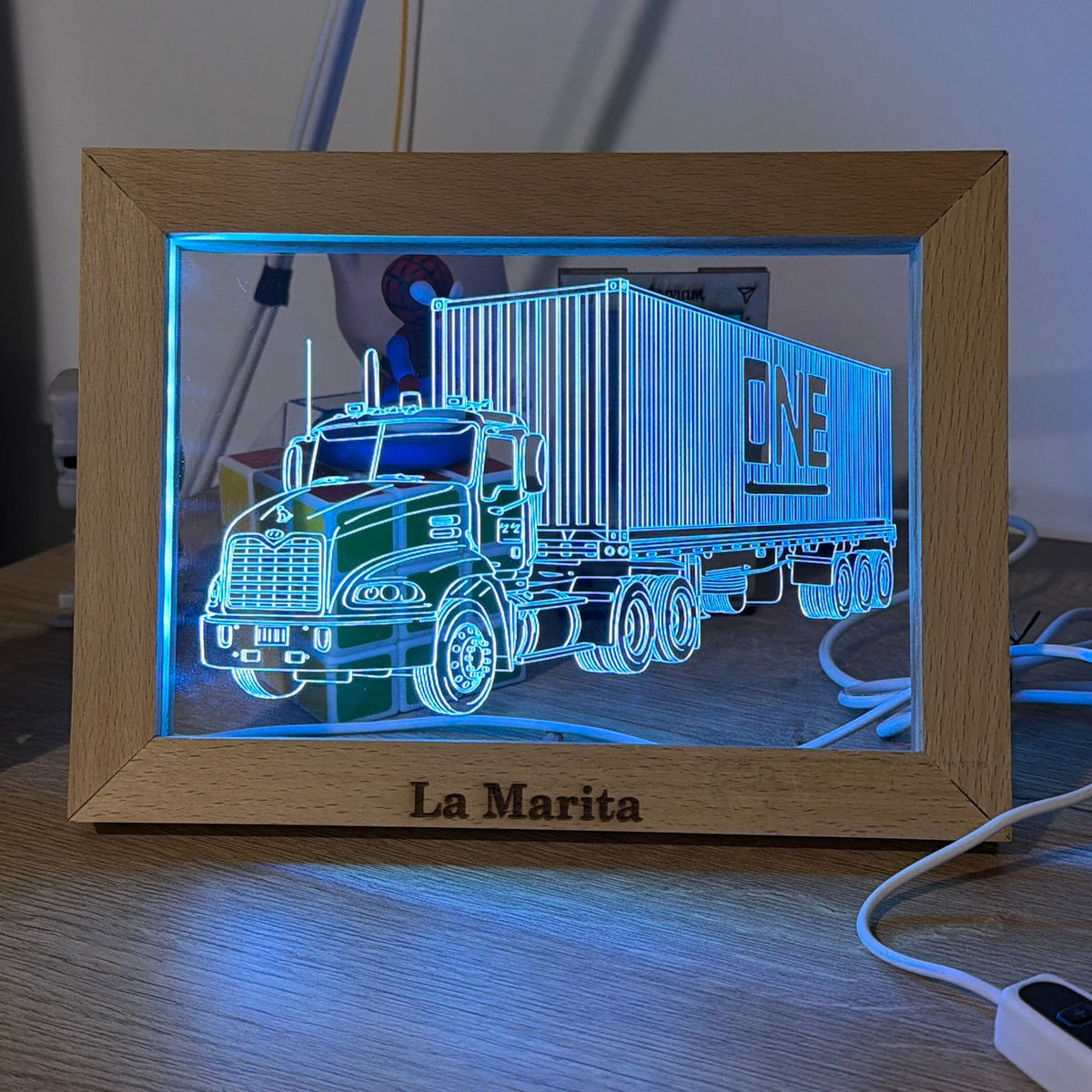Portaretrato LED Personalizado