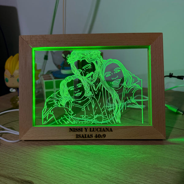 Portaretrato LED Personalizado