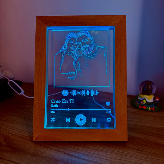 Portaretrato Led Spotify