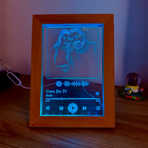 Portaretrato Led Spotify