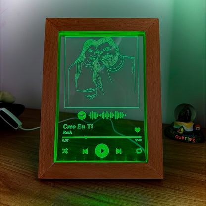 Portaretrato Led Spotify