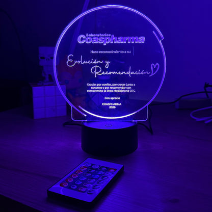 Lámpara Logo Empresarial
