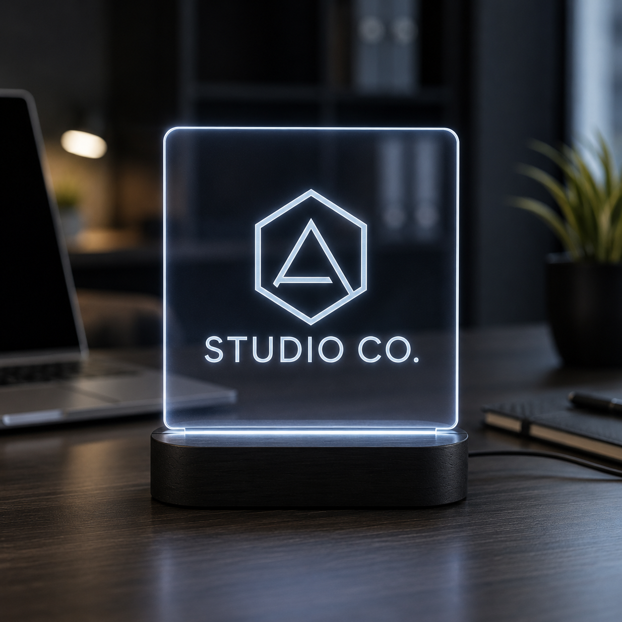Lámpara Logo Empresarial Personalizada